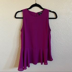 Asymmetrical dressy top